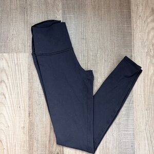 ALO Yoga Black High-Rise Airbrush Legging